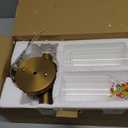 Phansthy Rustic Industrial Wall Sconce Light with 3.14"/8cm Tubular Clear Glass Lampshade (2-Light Sconce Antique)