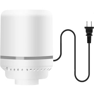 Electric Vacuum Pump for Bags - Portable, Fits Most Vacuum Seal Bags (Storage Bag Not Included), Grey 