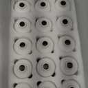 Tioncy 15 Set 3.9"*2.76" White Ceramic Bud Vases Bulk Boho Small Flower Valentine's Day Decoration Centerpieces White Ceramic Vases for Dry Flowers Pampas Grass Home Valentines DIY Wedding Table Decor