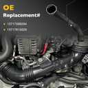 13717615026 Intake Hose Intercooler Hose to Throttle Housing Compatible With BMW 135i E82 E88, 335i E90 E91 E92 E93 E94 L6 2011 Air Intake 13717599294