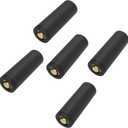 18650 to 21700 Battery Adapter, Converter Adapter for 21700 Flashlight Cases with Metal Contacts 18650 Sleeve Batteries Protective 21700 Battery Adaptor Holder Accessories (5 Battery Converters)