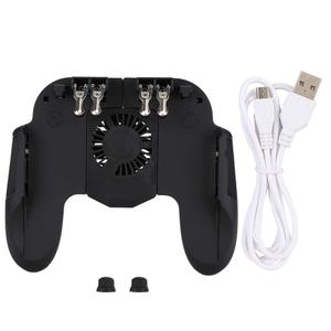 ZJchao Mobile Gaming Controller, Phone Game Controller Power Handle Heat Dissipation Gamepad Pc Controllers For Gaming Phone Gaming Controller with Cooling Fan for Phones Under 6.5inch