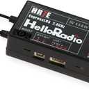 HelloRadio 8CH ELRS PWM Receiver 2.4GHz HR7E ExpressLRS Receiver Module for FPV Fixed Wing RC Airplane Car Boat Vehicles