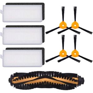 Neutop Replacement Accessories Kit Compatible for Ecovacs Deebot N79S N79 DN622 DN622.11 DN622.31 N79W N79se and Deebot 500 DC3G Robot Vacuum with 1 Roller Brush 3 Filter Sets 4 Side Brushes.
