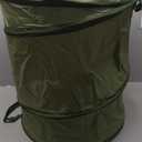 Fiskars Kangaroo Collapsible Garden Bag for Yard Waste, 30 Gallon Reusable Container for Lawn Care and Gardening