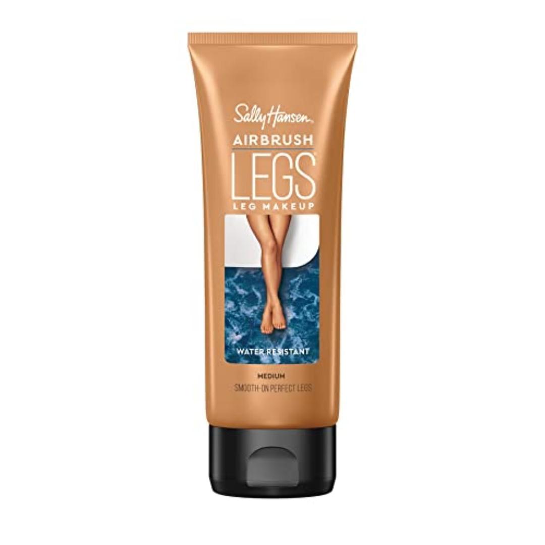 Sally Hansen Airbrush Legs, Leg Makeup, Medium, Easy Application, Flawless Looking Legs, Water Resistant, Transfer Proof Lotion