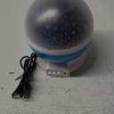 Night Light for Kids, Kids Night Light Nebula 360 Degree Rotation - 4 LED Bulbs 12 Light Color Star Projector Changing with USB Cable, Romantic Gifts for Men Women Children (Blue)