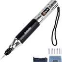 Engraving Pen Portable Electric Engraving Tool Kit, Rechargeable Engraver Machine for Metal Glass Wood Leather Jewellery Carving Drilling Lettering