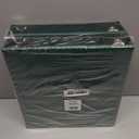 Samsill Durable 1.5 inch 3 Ring Binder, D Ring Binder, 100% Recycled Chipboard, Green, 4 Pack