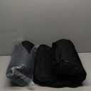 Cozyide Outdoor Chair Cushions 26x26, Washable Patio Furniture Cushions with Removable Cover, Waterproof Outdoor Deep Seat Cushion Set with Non-Slip Ties and Handle, Black