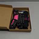 PoyPet No Pull Dog Harness, No Choke Front Lead Dog Reflective Harness, Adjustable Soft Padded Pet Vest with Easy Control Handle for Small to Large Dogs(Pink, Medium)