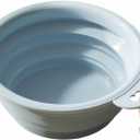 Dog Bowls for Travel,Portable Collapsible Silicone Pet Food Water Bowl,BPA Free Dishwasher Safe Foldable with 1 Carabiner Camping, Hiking Backpacking, Beach