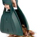 Leaf Scoops Hand Rakes - Lightweight, Durable Grabber Tool for Scooping Up Leaves, Spreading Mulch, Gardening, and Yard Work by Pure Garden (Green)