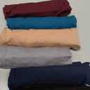 ANZERMIX Women's Breathable Cotton Bikini Panties Pack of 6 Large