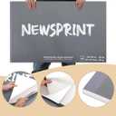 Feifeiya 24"x36" Newsprint Pad 100 Sheet Tape Bound Drawing Paper Sketch