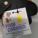 3 x Poop bag carrier