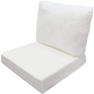 Small Deep Seat Cushion Insert Foam Back Polyester Fill Fiber 23x24x6