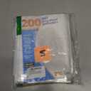 Better Office Products 200 Count Mini Poly Sheet Protectors, Standard Weight, Diamond Clear, 5.5" x 8.5", 200 Pack