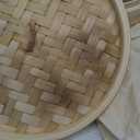 Bamboo Steamer - 2-Tier 10 Inch for Cooking Dim Sum, Momo, Rice - Chinese Basket for Bao Bun, Dumplings - Japanese Steaming