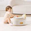 Toddler Toilet Potty Chair for Toddlers 1-7, Kids Potty Training Seat, 3-in-1 Potty Chair for kids Portable Removable Seat with Sturdy Step Stool, Standalone Potty Chair for Toddlers
