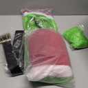 Christmas Costume Adults Men Santa Claus Suit 7PCS Deluxe Professional Furry Xmas for Adult Set