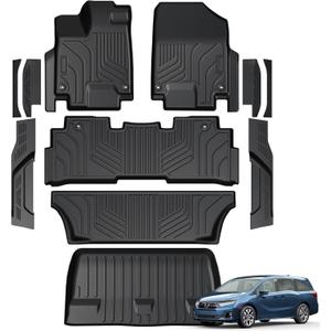 GALVAGNITE Floor Mats for 2018-2025 Honda Odyssey Accessories
