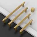 Asidrama 10 Pack 10 Inch(254mm) Champagne Bronze Cabinet Pulls Knurled Cabinet Handles Cupboard Handles Kitchen Cabinet Hardware for Cupboard Drawer Pulls
