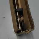 Double Curtain Rods with Aluminum Bouquet Brackets and Finials, Antique Bronze Curtain Rods for Windows 36-72'',1''Front and 5/8''Back Double Drapery Rods for Blackout and Sheer Curtain Panels