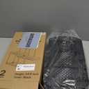 Multi-Purpose Pull-Out Storage Organizers, Under Sink/Cabinet Organizers and Storage for Bathroom & Kitchen, Black, 12.8 Inches, 2 Packs