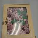 Floroom Artificial Flowers 25pcs Real Looking Warm Taupe & Nude Foam Fake Roses with Stems for DIY Wedding Bouquets Bridal Shower Centerpieces Floral Arrangements Party Tables Home Decorations