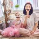 4 x AOPRIE Tiara and Crown for Women Girls Mermaid Headband for Women Girls Princess Halloween Party Event Supllies Favors Pink, 1 Pack