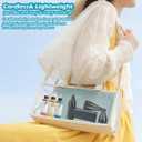 Cordless Acrylic Paint Pouring Blower, Paint Pouring Supplies, Mini Paint Dryer with 3 Nozzles, Pour Painting Tool for Fluid Art, Watercolor, Dutch Pour, Perfect for Artists & Floetrol Paint Projects