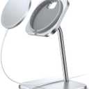 Lamicall Aluminum Phone Stand for Apple 25W MagSafe Charger - [Charger Not Included] 360 Rotation Adjustable Charging Holder Dock for Desk, Compatible with iPhone 17, 16, 15, 14, 13 Pro Max Plus Air