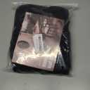 Genina Seat Covers for Dining Room Chair Seat Slipcovers Kitchen Chair Covers (Black, 4 Pcs)