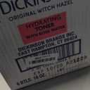 Dickinson's Enhanced Witch Hazel Alcohol Free Hydrating Toner, 16 Fluid Ounce (Pack of 6) exp 10/28
