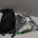 Elevated Dog Bed Raised Outdoor Dog Cot for Large Dogs, Installation Requires No Tools, Frame with Washable Cooling Breathable Mesh Anti-Slip Feet, Indoor Pet Bed, Black, 43.3 Inches