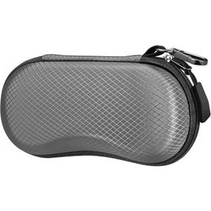 FINTIE Sunglasses Case, Hard EVA Shell Shockproof Sport Glasses Case with Metal Carabiner Travel Zipper Eyeglasses Holder (Dark Grey)