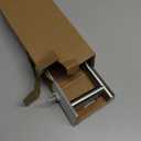 Brushed Nickel Toilet Paper Holder, Adhesive or Screw Toilet Roll Holder Wall Mount, SUS304 Stainless Steel Double Post Pivoting Toilet Roll Holder for Bathroom, Kitchen, Washroom