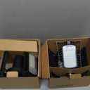 UL Certified LED Garage Lights Ceiling Lights, 8000 Lumens, E26/E27 Adjustable Ceiling LED, 80W, Ultra Bright 5000K Natural Daylight White, Deformable Trilights, Adjustable Panel 2Pack