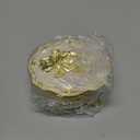 ELLDOO Vintage Music Box, Beige Metal Musical Jewelry Box Keepsake Box, Small Trinket Storage Organizer Jewelry Storage Box Gift for Girl Women (Tune: You are My Sunshine)