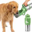 PupFlask Pro Dog Water Bottle | 30 or 50 OZ Double Wall Insulated Stainless Steel | Built-in Flip Cup Bowl | Leak Proof Cap | 24+ Hour Cold Water | Small & Large Dogs | Portable Pet Hydration Bottle