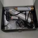 5 in 1 Hair Dryer Brush Set,Professional Negative Ionic Hot Air Styler, Air Curling Wrap Styler,Detachable Blow Dryer Brush With Auto Wrap Curlers,Hair Styling Tools For Straight/Curl/Drying/Smoothing (White Gold)