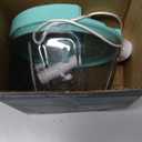 Ourokhome Manual Food Processor Vegetable Chopper, Portable Hand Pull String Garlic Mincer Onion Cutter for Veggies, Ginger, Fruits, Nuts, Herbs, etc., 500ml, Teal