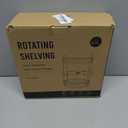 YCIA&DONE 360 Rotating Makeup Organizer and Storage for Vanity Bathroom Countertop, High Capacity Cosmetic Skincare Perfume Organizers for Dresser Lazy Susan (Clear White,2 Tiers)