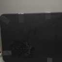 Folding Table 6ft Portable Heavy Duty Plastic Fold-in-Half 6 Foot Foldable Table Utility Dining Indoor Outdoor with Carrying Handle for Camping Picnic and Party, Black