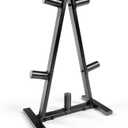 CAP Barbell A Frame Olympic Plate Rack, Dark Gray