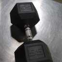 CAP Barbell Coated Hex Dumbbell Weight | Multiple Options (55 lb)