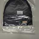 60% Cashmere Slouchy Beanie for Women, Knit Beanie Hat for Winter and Fall, Soft Warm Wool Slouch Winter Hats for Ladies (Black)