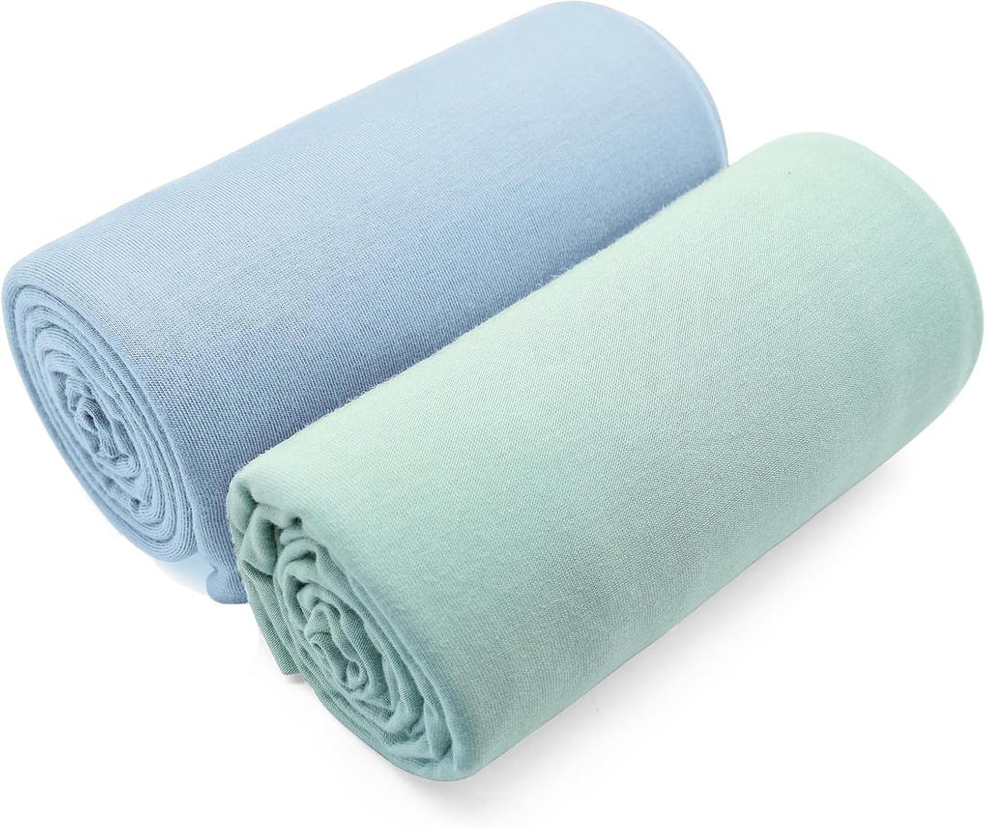 Newborn Photography Props Baby Photo Props Wrap Blanket for Baby Boys Girls(Sage&Blue)