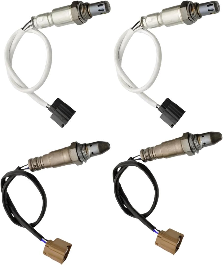 higherbro 4PCS Oxygen O2 Sensor 1 & 2 for 20122014 Nissan Murano Quest 3.5L Upstream + Downstream